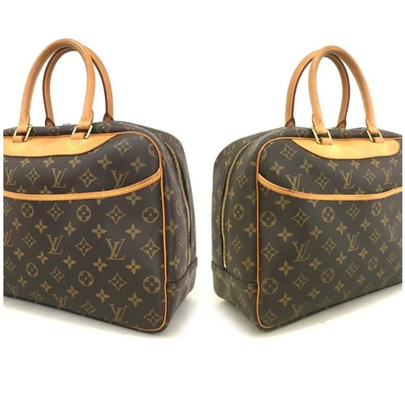 100% Auth Louis Vuitton Monogram Deauville Boston - Picture 3 of 8